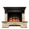 Каминокомплект Royal Flame Pierre Luxe угловой - Темный дуб / Сланец с очагом Jupiter FX New фото 1 — Умный климат - Красноярск