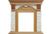 Каминокомплект Dimplex Dublin - Дуб / Сланец белый с очагом Danville Antique Brass FB2 фото 2 — Умный климат - Красноярск