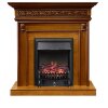 Каминокомплект Royal Flame Valletta - Орех с очагом Fobos FX Black фото 1 — Умный климат - Красноярск