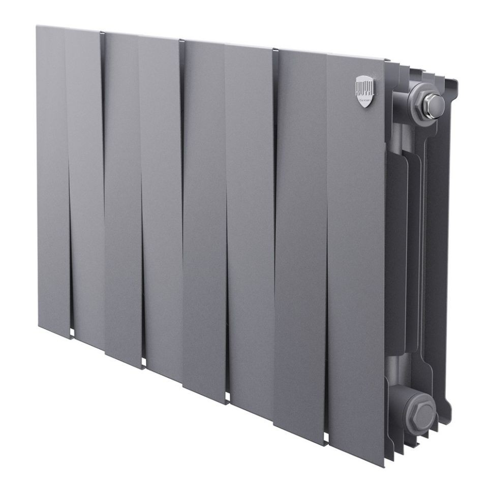 Royal Thermo PianoForte 300 Silver Satin 8 секций радиатор фото 1 — Умный климат - Красноярск