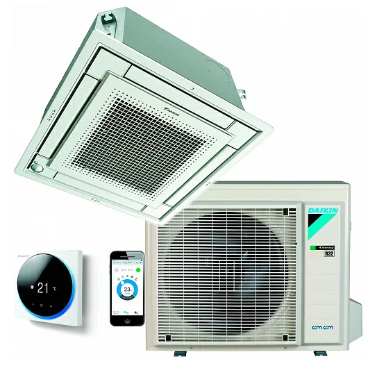 Daikin FFA60A9/RXM60R кассетный кондиционер инверторный компактный фото 1 — Умный климат - Красноярск