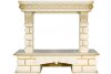 Каминокомплект Royal Flame Pierre Luxe LORD - Слоновая кость / Белый с очагом Vision 28 EF LED FX фото 2 — Умный климат - Красноярск