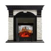 Каминокомплект Royal Flame Dublin - Венге / Сланец белый с очагом Majestic FX M Black фото 1 — Умный климат - Красноярск