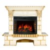 Каминокомплект Royal Flame Pierre Luxe - Шампань / Слонова кост с патиной очаг Dioramic 25 LED FX фото 1 — Умный климат - Красноярск