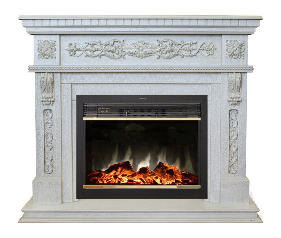 Камин электрический RealFlame Estella 26 WT с MoonBlaze S LUX BR фото 1 — Умный климат - Красноярск