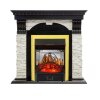 Каминокомплект Royal Flame Dublin - Венге / Сланец белый с очагом Majestic FX M Brass фото 1 — Умный климат - Красноярск