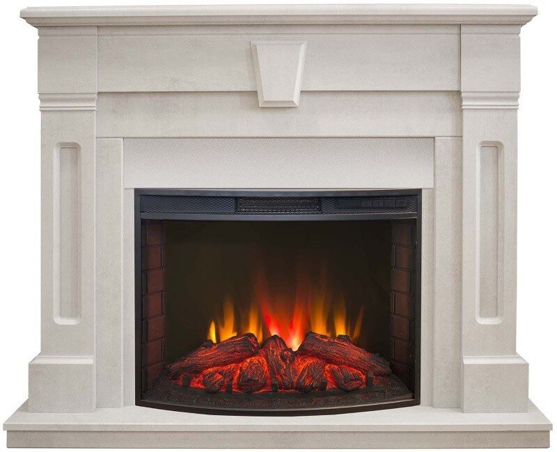 Камин электрический RealFlame Kellie 26 WT c Evrika 25,5 фото 1 — Умный климат - Красноярск