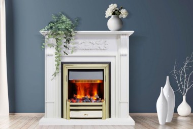 Портал Royal Flame Venice - Махагон коричневый антик &mdash; Умный климат - Красноярск
