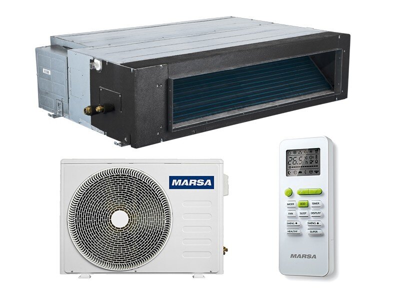 Marsa MRK-18BHTN/MRK-18HTNE-W кондиционер канальный фото 1 — Умный климат - Красноярск