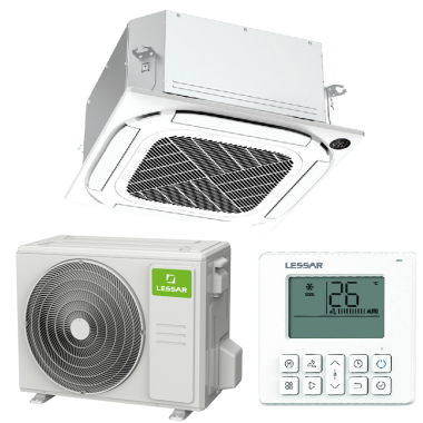 Lessar LS-HE18BCWE2/LU-HE18UWE2/LZ-B4CUB кассетная инверторная сплит-система — Умный климат - Красноярск
