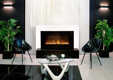 Портал Royal Flame Sorrento угловой - Орех &mdash; Умный климат - Красноярск