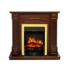 Каминокомплект Royal Flame Boston - Темный дуб (Высота 925см) с очагом Fobos FX Brass фото 1 — Умный климат - Красноярск