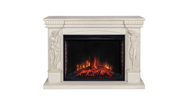 Камин электрический RealFlame Diva 33 WTG с очагом Epsilon 33 S — Умный климат - Красноярск