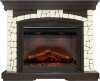 Каминокомплект Dimplex Glasgow - Темный дуб / Белый с очагом Symphony 26'' DF2608-INT фото 1 — Умный климат - Красноярск