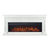 Каминокомплект Royal Flame Valletta 60 - Белый с очагом Vision 60 LOG LED фото 1 — Умный климат - Красноярск