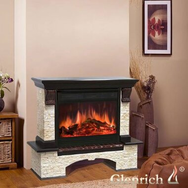 Электрокамин Гленрич Бостон S33 &mdash; Умный климат - Красноярск