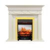 Каминокомплект Royal Flame Corfu - Слоновая кость с очагом Fobos FX M Brass фото 1 — Умный климат - Красноярск