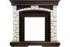 Каминокомплект Dimplex Glasgow - Темный дуб / Белый с очагом Cavendish фото 2 — Умный климат - Красноярск