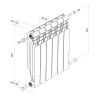 Royal Thermo Vittoria Super 500 VDR 10 секций радиатор фото 4 — Умный климат - Красноярск