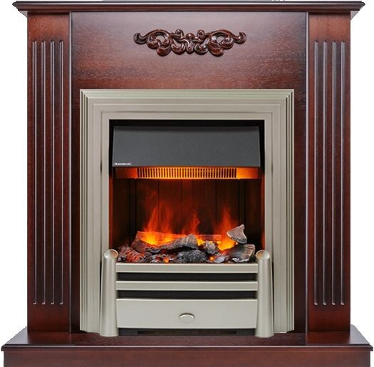 Каминокомплект Dimplex Lumsden - Махагон коричневый антик с очагом Chesford фото 1 — Умный климат - Красноярск