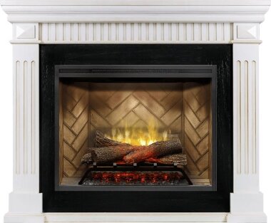 Каминокомплект Royal Flame America - Белый дуб с патиной с очагом Revillusion RBF30 — Умный климат - Красноярск