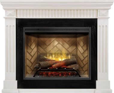 Каминокомплект Royal Flame America - Слоновая кость с патиной с очагом Revillusion RBF30 — Умный климат - Красноярск