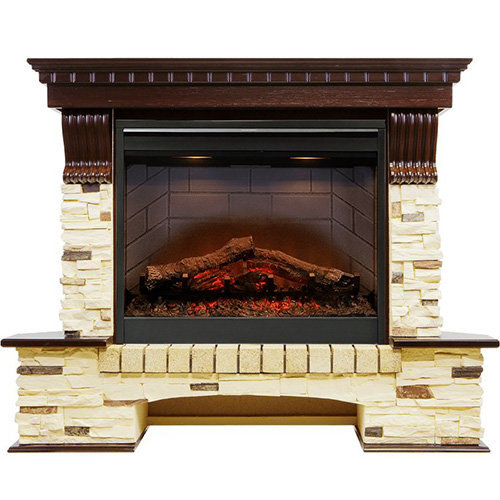 Портал универсальный Dimplex Pierre Luxe Symphony 2608/Symphony 2624L сланец/темный дуб фото 1 — Умный климат - Красноярск