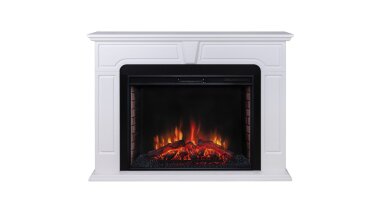 Камин электрический RealFlame Theodor 33 WT-514 с очагом Epsilon 33 S — Умный климат - Красноярск