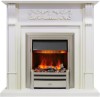 Каминокомплект Dimplex Venice - Фактурный белый с очагом Chesford фото 1 — Умный климат - Красноярск