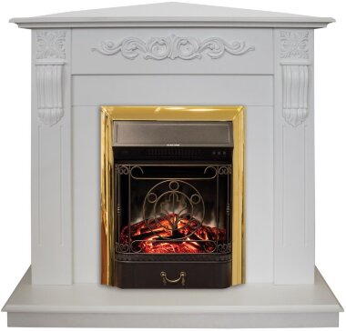 Камин электрический RealFlame Dominica Corner WT c Majestic S Lux — Умный климат - Красноярск