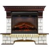 Портал универсальный Dimplex Pierre Luxe Symphony 2608/Symphony 2624L камень белый/темный дуб фото 1 — Умный климат - Красноярск