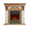 Каминокомплект Royal Flame Dublin - Дуб / Сланец белый с очагом Aspen Gold фото 1 — Умный климат - Красноярск