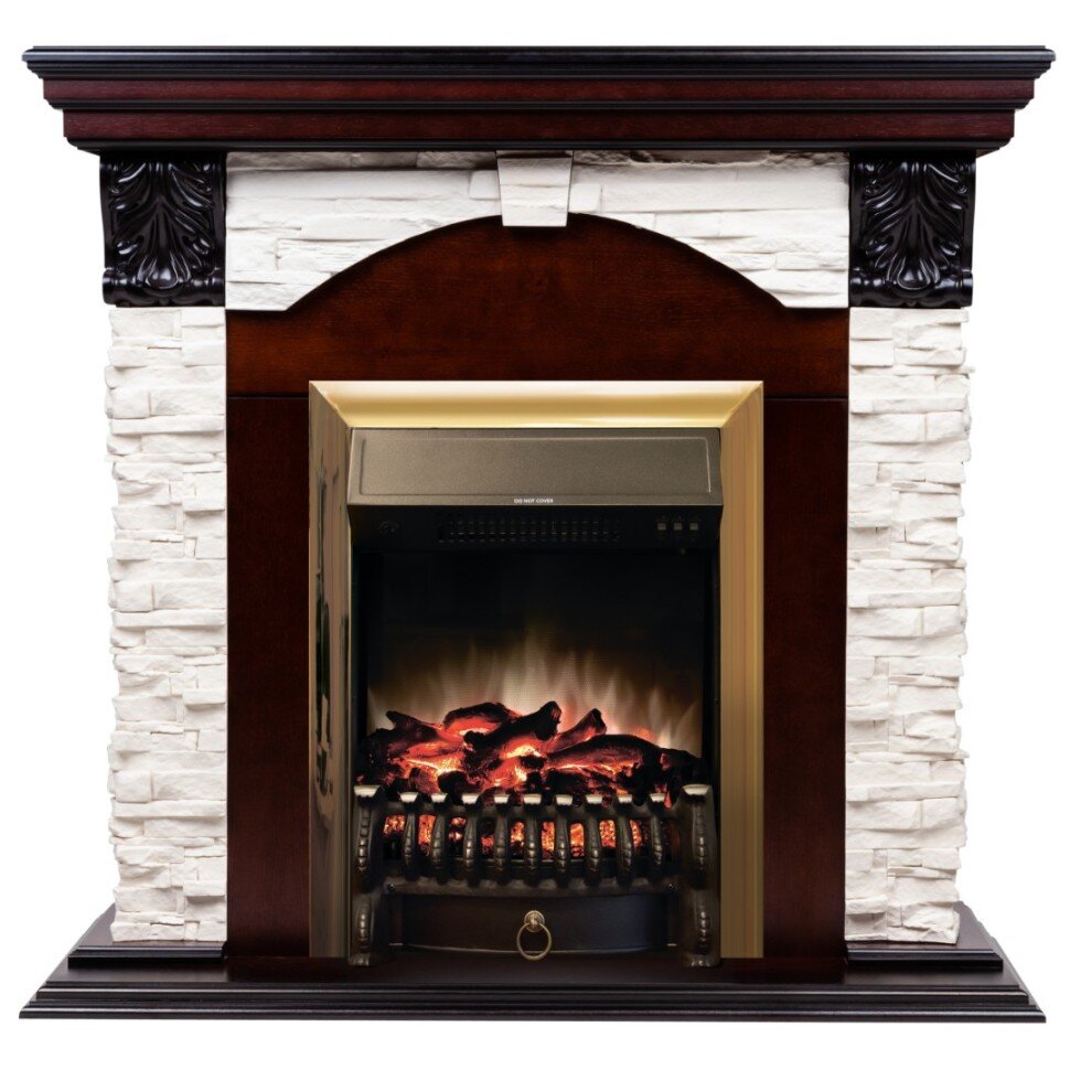 Камин электрический RealFlame Dublin Lux AO  с Fobos BR S фото 1 — Умный климат - Красноярск