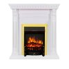 Каминокомплект Royal Flame Orlean - Белый с очагом Fobos FX Brass фото 1 — Умный климат - Красноярск