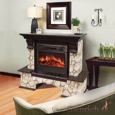 Электрокамин Гленрич Бостон S23 &mdash; Умный климат - Красноярск