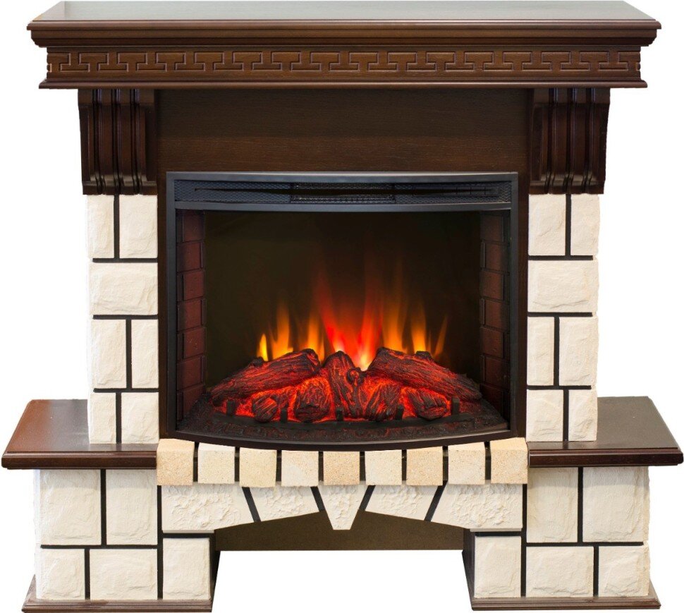 Камин электрический RealFlame Stone New 25 AO с Evrika 25,5 фото 1 — Умный климат - Красноярск