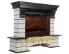 Портал универсальный Dimplex Pierre Luxe Symphony 2608/Symphony 2624L камень белый/венге фото 2 — Умный климат - Красноярск
