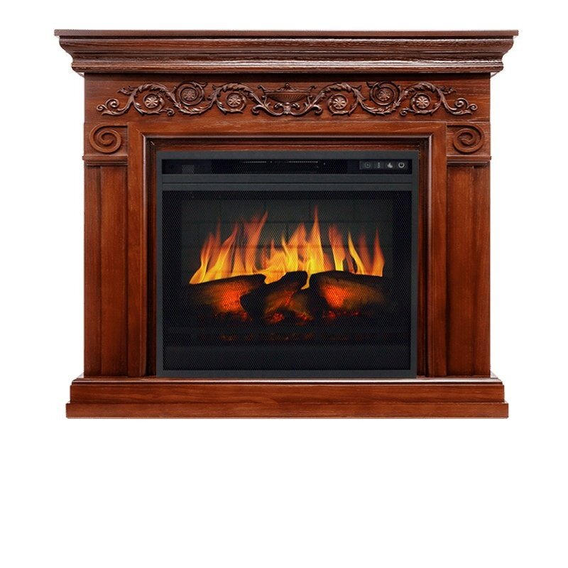 Каминокомплект Royal Flame Athena - Темный дуб с очагом Vision 23 EF LED 3D FX фото 1 — Умный климат - Красноярск