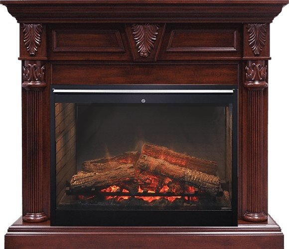Каминокомплект Dimplex Sheffield - Темная вишня с очагом Symphony 30'' DF3020-INT фото 1 — Умный климат - Красноярск