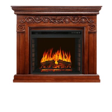 Каминокомплект Royal Flame Athena - Темный дуб с очагом Vision 23 EF LED FX — Умный климат - Красноярск