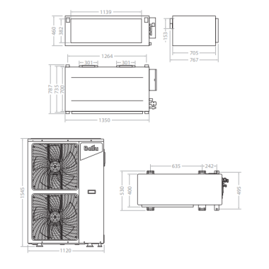 Ballu BLC_D-80HN1_21Y канальный кондиционер — Умный климат - Красноярск