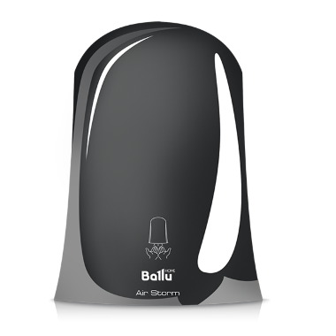 Ballu BAHD-1000AS Chrome (хром) сушилка для рук электрическая — Умный климат - Красноярск