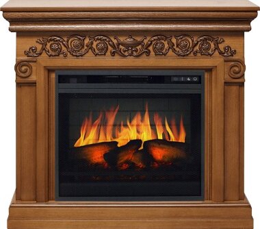 Каминокомплект Royal Flame Athena - Дуб с очагом Vision 23 EF LED 3D FX — Умный климат - Красноярск