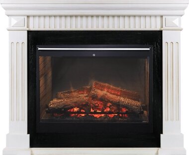 Каминокомплект Dimplex America - Белый дуб с патиной с очагом Symphony 30'' DF3020-INT — Умный климат - Красноярск