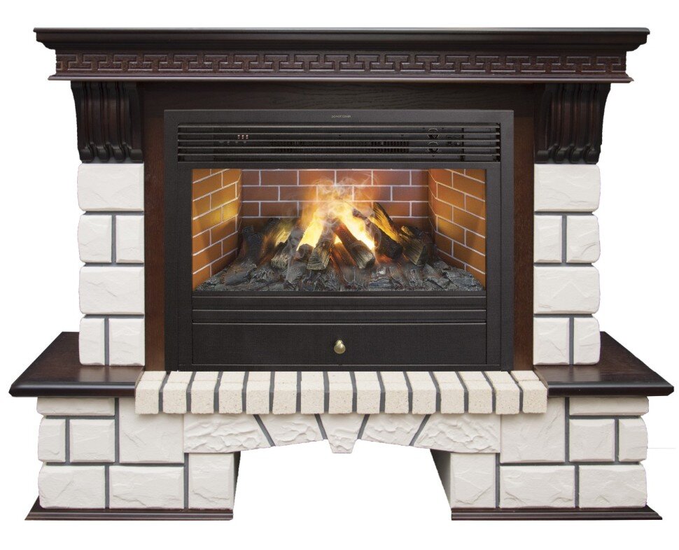 Камин электрический RealFlame Stone  26  с Novara 26 3D фото 1 — Умный климат - Красноярск