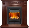 Каминокомплект Dimplex Sorrento угловой - Орех с очагом Brookline Black фото 1 — Умный климат - Красноярск