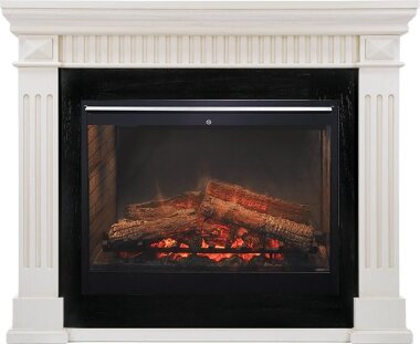 Каминокомплект Dimplex America - Слоновая кость с патиной с очагом Symphony 30'' DF3020-INT — Умный климат - Красноярск