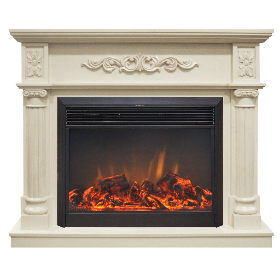 Камин электрический RealFlame Silvia 26 WT с Moonblaze Lux BL S фото 1 — Умный климат - Красноярск