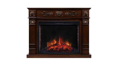 Камин электрический RealFlame Leonardo 33 NT с очагом Epsilon 33 S — Умный климат - Красноярск