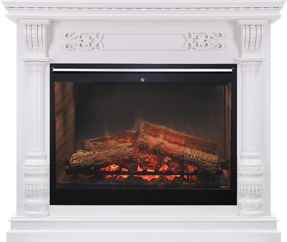 Каминокомплект Dimplex Nation - Белый дуб с очагом Symphony 30'' DF3020-INT фото 1 — Умный климат - Красноярск